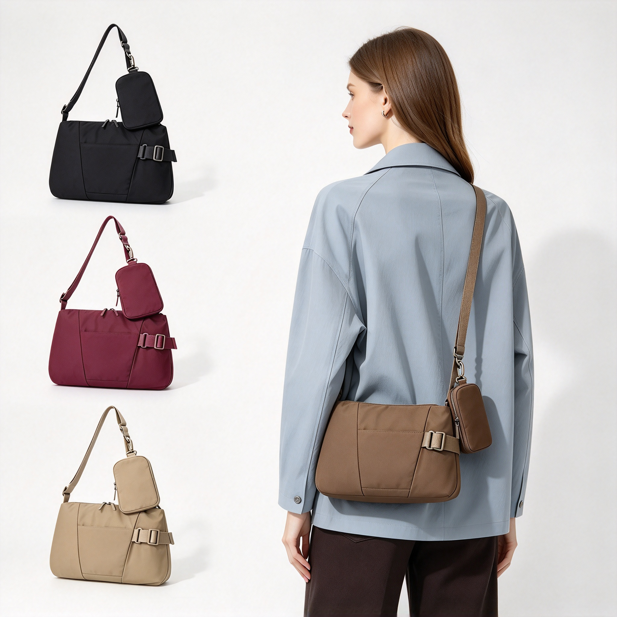 Women Messenger Bag Large Capacity Handbag