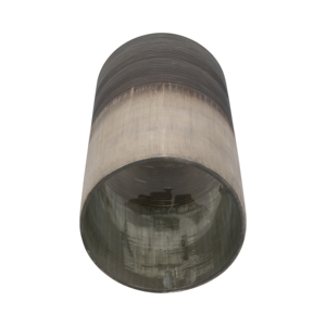 Vaso in vetro testurizzato bicolore per l'arredamento del soggiorno, elegante centrotavola decorativo per la casa, vaso per fiori. - Product Image 5