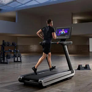 YPOO MX חדש הגעה תרגיל ריצה מכונת כושר כושר מכונת ריצה חשמלית ממונע הליכון סופר שיפוע