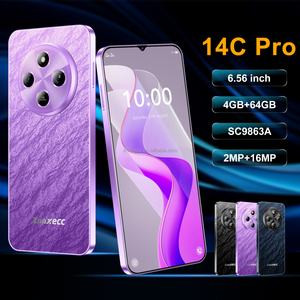 Nuevo ZNNXECC 14C 2025, Precio al por Mayor, Teléfono Android 4G 4GB+64GB Barato, Reconocimiento Facial, LTE, CPU Octa Core, Francés - Product Image 3
