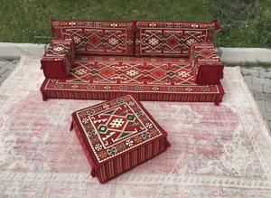 Arabische Majlis vloerkussens bankstel Saoedi-Arabië Oman VAE Turkije Midden-Oosten stijl Jalsah bank ontwerp - Product Image 4