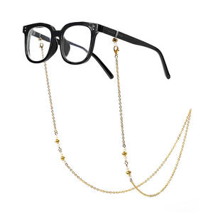 Chaîne <span class=keywords><strong>de</strong></span> lunettes rétro en métal, mode, <span class=keywords><strong>Joker</strong></span>, masque, cordon anti-perte, accessoire photo, fabricants en gros <span class=keywords><strong>de</strong></span> Danyang - Product Image 1