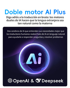 T13 160 Dispositivo de traductor de <span class=keywords><strong>idiomas</strong></span> en línea 18 Traducción de fotos de voz fuera de línea AI Smart ChatGPT Intérprete Traductor instantáneo - Product Image 6