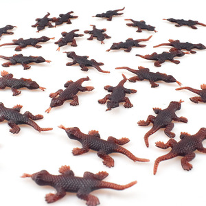 Cao su co giãn vẽ thằn lằn Mô hình đồ chơi khăm Mô Hình Halloween đáng sợ Con Rết sửa chữa đồ chơi nhỏ màu đen - Product Image 5