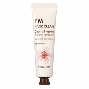 Tony Moly I'm crema per le mani acido ialuronico organico fiore di ciliegio profumo 30ml lozione idratante maschera sbiancante nutriente 1ea - Product Image 1