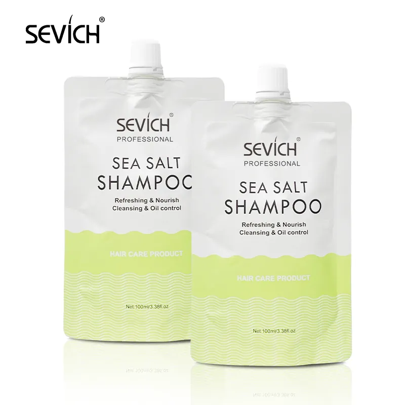 Shampoo de queratina de vegetais, shampoo para lavar o cabelo, sal marinho, ervas, cuidados com o dia a dia, shampoo