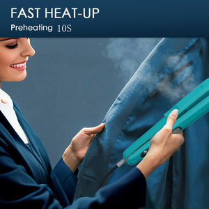 10S, быстрая обогрев, модный портативный профессиональный Электрический мини-дорожный паровой утюг, керамическое покрытие - Product Image 4