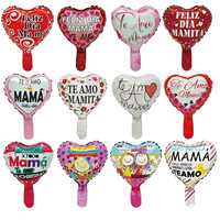 10 pouces espagnol saint valentin feuille ballons amour série fête décoration aluminium Film ballon fournitures jouets