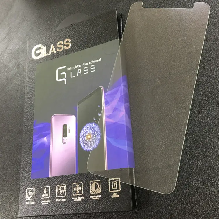 Raw material 0.3mm/2.5d vidro claro protetor para iphone 14 pro max temperado 9h protetor de tela para xiaomi filme