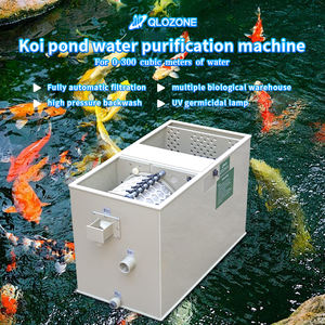QihangRAS <span class=keywords><strong>prix</strong></span> usine système de filtre d'étang aquatique extérieur Koi poisson Combi Bio <span class=keywords><strong>lampe</strong></span> <span class=keywords><strong>UV</strong></span> filtre à tambour Offre Spéciale équipement d'aquaculture - Product Image 4