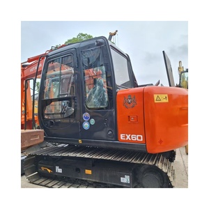 Excavateur d'occasion Hitachi EX60 mini-pelleteuse Hitachi de 6 tonnes d'occasion à vendre - Product Image 1