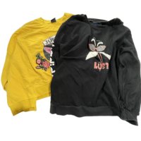 Hoodie dan Sweatshirt Bekas Pria Siap Pakai, Berbagai Model Musim, Kualitas Ekspor, Bale 45kg, Pasokan Stabil, Stok Global