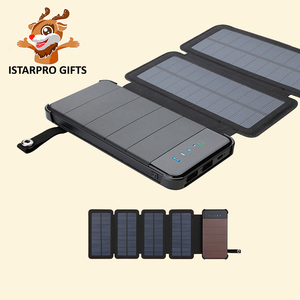 Istapromo ของขวัญคุณภาพสูง10000มิลลิแอมป์ต่อชั่วโมงแบตเตอรี่พลังงานแสงอาทิตย์แบบถอดออกได้พร้อมโคมไฟ SOS - Product Image 2