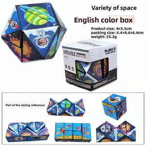 Vô hạn 3D nhựa thông minh thần tài Cubes nhỏ hình học câu đố đồ chơi cho đào tạo bán buôn - Product Image 6