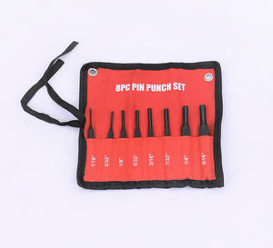 Ensemble de 8 poinçons à défoncer - pour le travail du bois/la machinerie/le travail du métal/les réparations et l'artisanat - Product Image 2