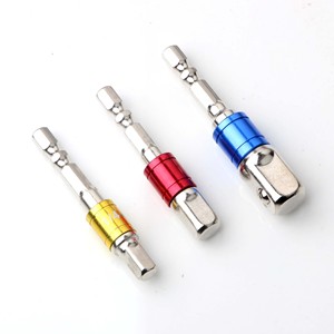 Cross Border Colored Electric Drill Extension Post Short Corner Adapter 5pc Bend <b>Screwdriver</b> <b>Set</b> 105 Degree <b>Bit</b> Hex Shank Metric - Product Image 3