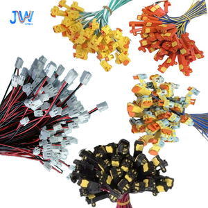 2 Pin Adaptör Otomotiv Bakır Kablo Demeti Kablo Montajı Naylon İzolasyon PVC Kılıf IP67 Dereceli 12V 150mm Otomobil için - Product Image 1