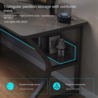 Table d'étude d'étudiant de chambre à coucher de maison moderne Rangement simple Bureau Internet Célébrité E-Sports Caractéristique pour l'utilisation d'ordinateur à la maison