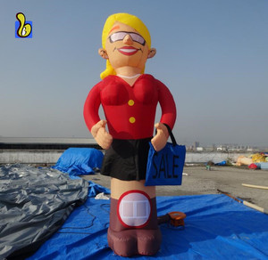 Muñeca <span class=keywords><strong>inflable</strong></span> de dibujos animados de Holanda <span class=keywords><strong>para</strong></span> <span class=keywords><strong>mujer</strong></span>, muñeca con bolsa de venta - Product Image 1