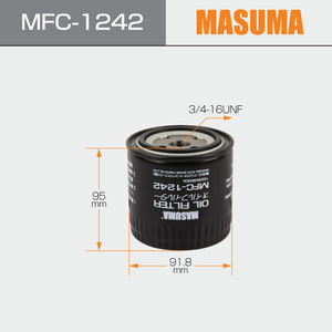 MFC-1242 MASUMA Spin-sur Automobile Accessoires filtre à huile 15208-9C600 15208-BN300 15208-BN30A Pour <span class=keywords><strong>NISSAN</strong></span> <span class=keywords><strong>ALMERA</strong></span> <span class=keywords><strong>TINO</strong></span> - Product Image 2