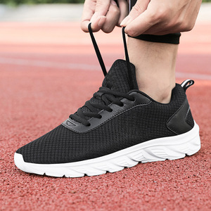 Zapatos Casuales de Malla para Hombre, Suela Suave de EVA, Ligeros, Transpirables, Cómodos, Antideslizantes, Zapatillas para Uso Diario - Product Image 4