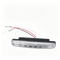 Lampe de travail LED 6 pouces 8W, lumière DRL, étanche IP65, 12-48V, lampe de conduite auxiliaire, feux de jour pour véhicule