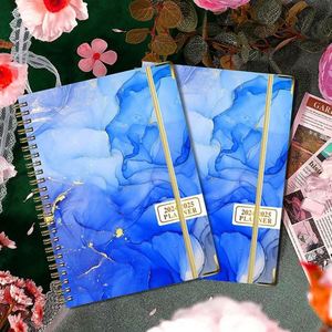 Custom Design Printing Event Student <b>Journal</b> Notebook Thermal Binding Daily Weekly Monthly Agenda <b>Planner</b> 2024 Hardcover Gift - Product Image 3