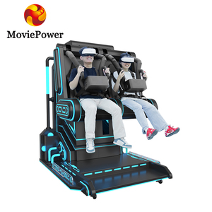 Máquina de Realidad Virtual 9D para Interiores, Simulador de Montaña Rusa y Naves Voladoras, Silla de Juego VR Arcade de 2 Asientos, <span class=keywords><strong>Cine</strong></span> 9D - Product Image 1