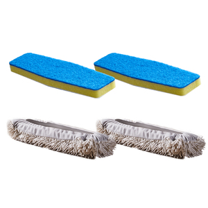 Tampons de nettoyage en éponge mélamine Nano Magic Eraser remplaçables pour sols durs, carrelages, marbre et baignoires - Product Image 3