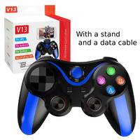 Manette de jeu portable V8V13 Bluetooth sans vibration, ergonomique, antidérapante, universelle pour téléphone mobile
