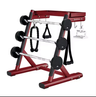 Équipement de gymnastique commerciale barre d'haltères fixes ensemble d'haltères de stockage poids gratuit Machine poignée cadre support d'haltères pour salle de sport