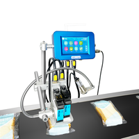 Máquina de Codificación por Inyección de Tinta en Línea Willita WJ-2 de 25,4 mm y 50,8 mm con Cabezal Doble para Impresión de Embalajes Industriales