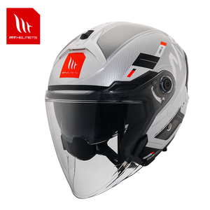 Cascos para Moto MT HELMETS, Casco de Motocicleta Abierto Unisex de ABS, Gran Venta, Fabricado por una Empresa de Motocicletas de Renombre - Product Image 2