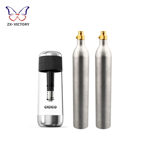 TPED onayı ile ZX <span class=keywords><strong>Mini</strong></span> 0.6L Soda karbonasyon <span class=keywords><strong>tank</strong></span>ı yüksek basınçlı alüminyum CO2 gaz silindiri - Product Image 1