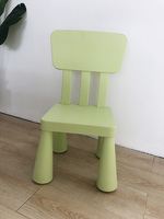 Tabouret/chaise en plastique pour enfants avec dossier pour usage domestique et scolaire en maternelle Chine