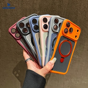 Coques magnétiques givrées pour <span class=keywords><strong>iPhone</strong></span> 14, coque de protection antichoc avec support pour <span class=keywords><strong>iPhone</strong></span> 16 <span class=keywords><strong>Pro</strong></span> - Product Image 2