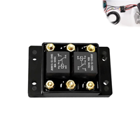 Module de relais de réversal de polarité à double relais H-Bridge pour contrôleur de moteur CC 12 V 80 A robuste avec marche avant/arrière