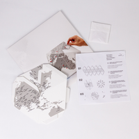 Haute qualité pliable Globe carte du monde avec des épingles 3D papier Globe Scratch voyage carte à gratter carte du monde pour bureau décor à la maison