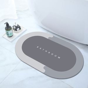 Tapis de bain super absorbant à séchage rapide, tapis de salle de bain antidérapant, paillasson d'entrée, tapis de toilette, tapis de bain antidérapant - Product Image 5