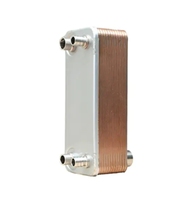 Échangeur de chaleur à plaques en acier inoxydable brasé SS304/SS316L pour azote liquide, refroidisseur FHC018, condenseur et évaporateur de réfrigération et de climatisation