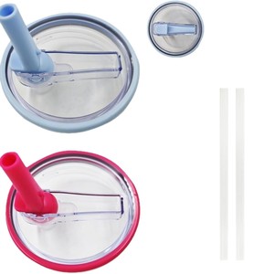 Vaso Reutilizable de Plástico de 40 oz con Tapa Antiderrames y Antisalpicaduras, con Pajita Abatible, Accesorios para Bar, para Uso en Exteriores - Product Image 5