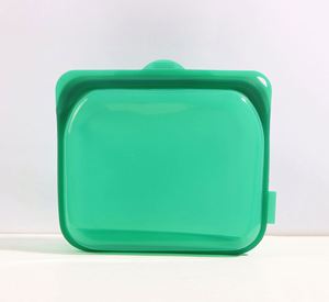 Reusable Silicone Food Storage Bags Leakproof Container Eco Friendly Freezer Safe Kitchen Organization for Snack Lunch - Product Image 4
