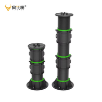 Accessoires de revêtement de sol pour terrasse Support de carrelage en plastique Socles de terrain TA-R