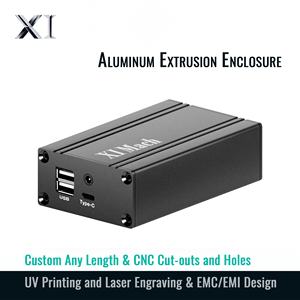 Sobre 50mm Altura Alumínio Gabinete Split Tipo Alta Extrusão Perfil Sem Montagem Orelhas para Eletrônica - Product Image 4