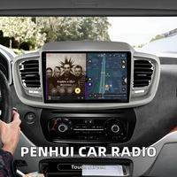 Autoradio Penhui 16+512 Go Crystal Sound 850 Android 14 avec écran 10,4 pouces pour lecteur DVD, audio et vidéo DSP pour Kia Sorento 2015-2019