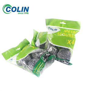 Bola de Lana de Acero Inoxidable 410 para Lavar Platos, Estropajo de Cocina, Limpiador de Ollas y Platos, Artículos de Uso Diario, Estropajo Metálico para Ollas - Product Image 1