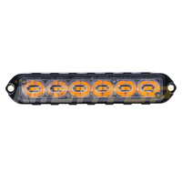 12V 24V Hochleistungs-LED-Notfall-Warnblitzleuchte Auto-Oberflächenmontage LED-Kühlergrill-Blitzleuchte SAE R65 CE IP67