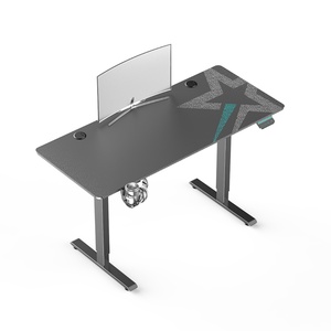 Bureau de travail électrique réglable en hauteur, pour travailler debout ou assis, idéal pour le gaming - Product Image 4