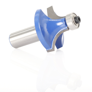 Vòng trên bit Router 1/2 "chân, bán kính 1/2" góc làm tròn cạnh tạo thành cắt, cho vòng cắt tỉa, với bóng mang hướng dẫn - Product Image 4