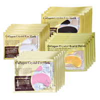Masque pour les yeux en gelée naturelle personnalisable en gros, anti-âge, atténue les cernes, patchs sous les yeux à marque privée